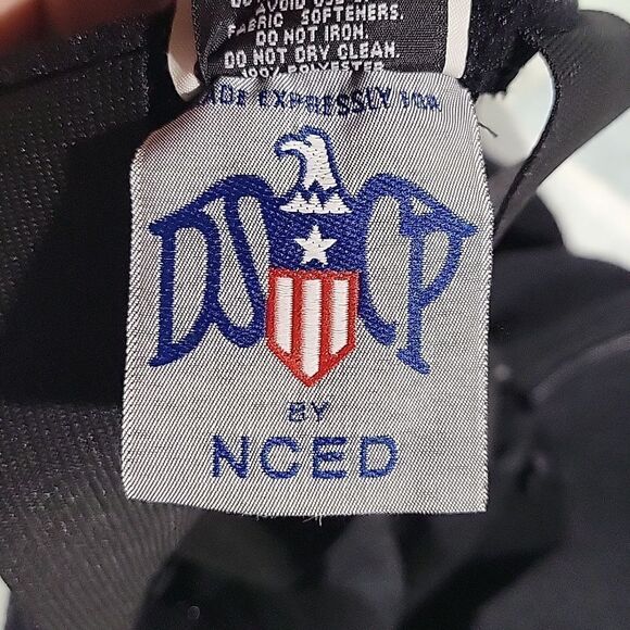 NCED Polartec Black Fleece Overalls sz Large Short - Picture 6 of 6